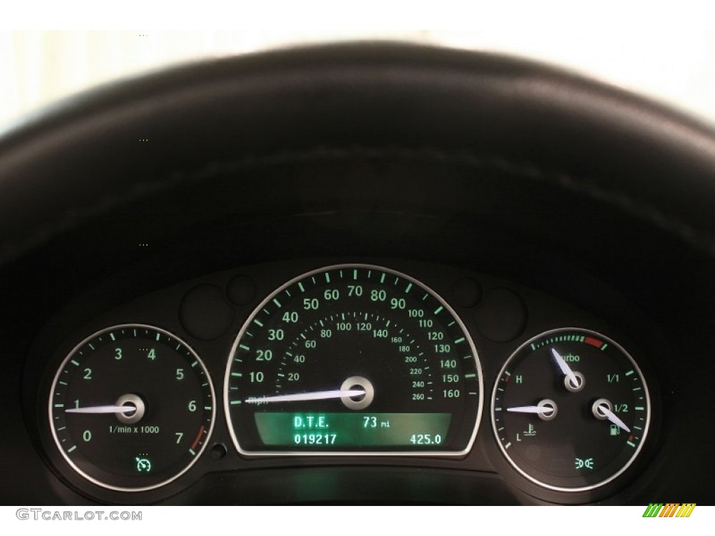 2010 Saab 9-3 Aero Convertible Gauges Photo #72009918