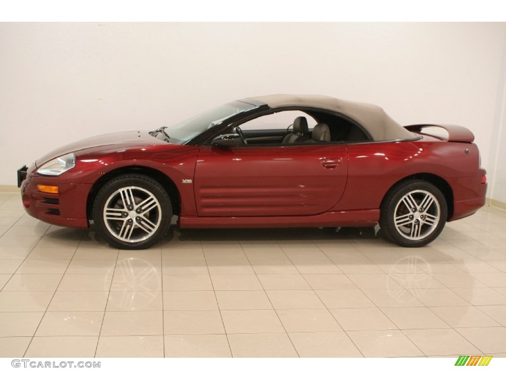 Ultra Red Pearl 2004 Mitsubishi Eclipse Spyder GT Exterior Photo #72012621