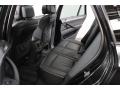 2010 BMW X5 M Black Interior Rear Seat Photo