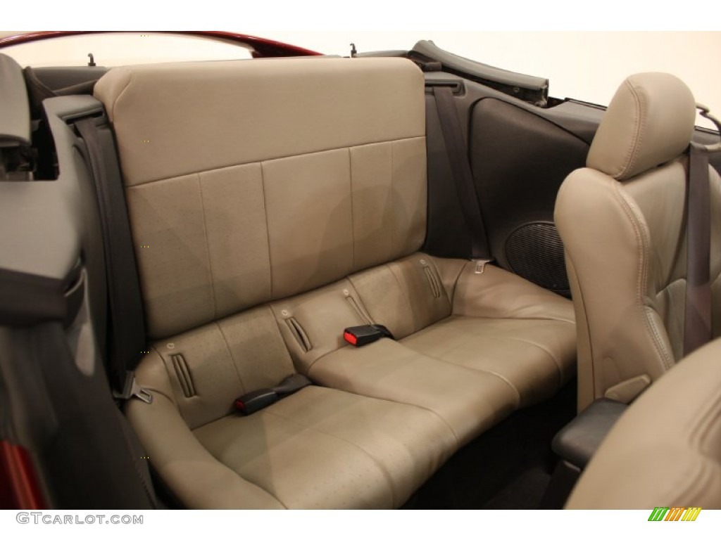 2004 Mitsubishi Eclipse Spyder GT Rear Seat Photos