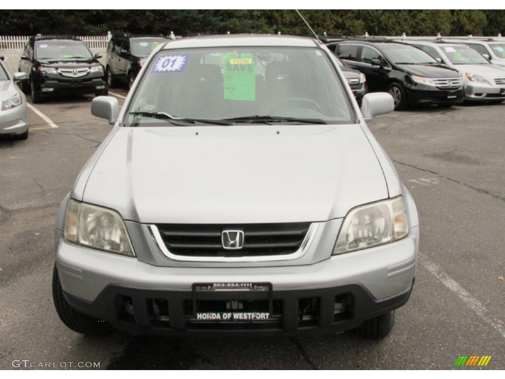 2001 CR-V Special Edition 4WD - Satin Silver Metallic / Dark Gray photo #2