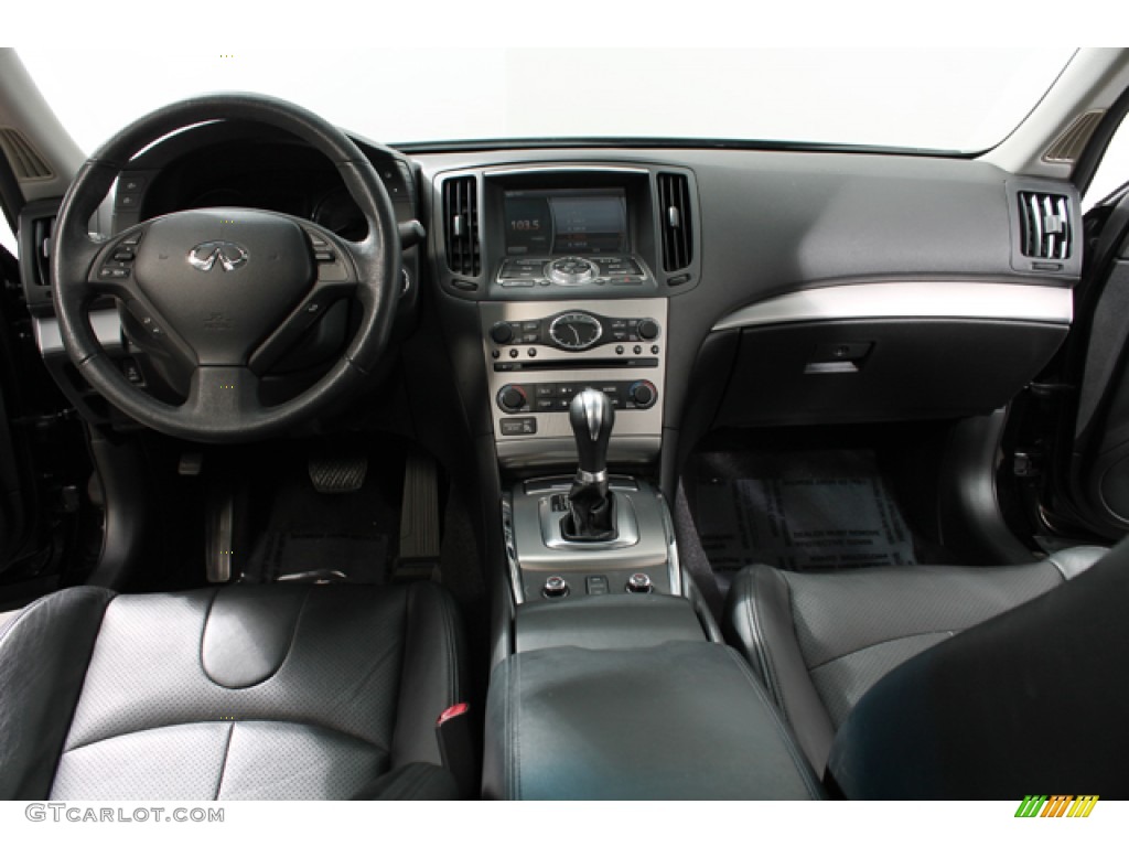 2011 G 37 x AWD Sedan - Black Obsidian / Graphite photo #6