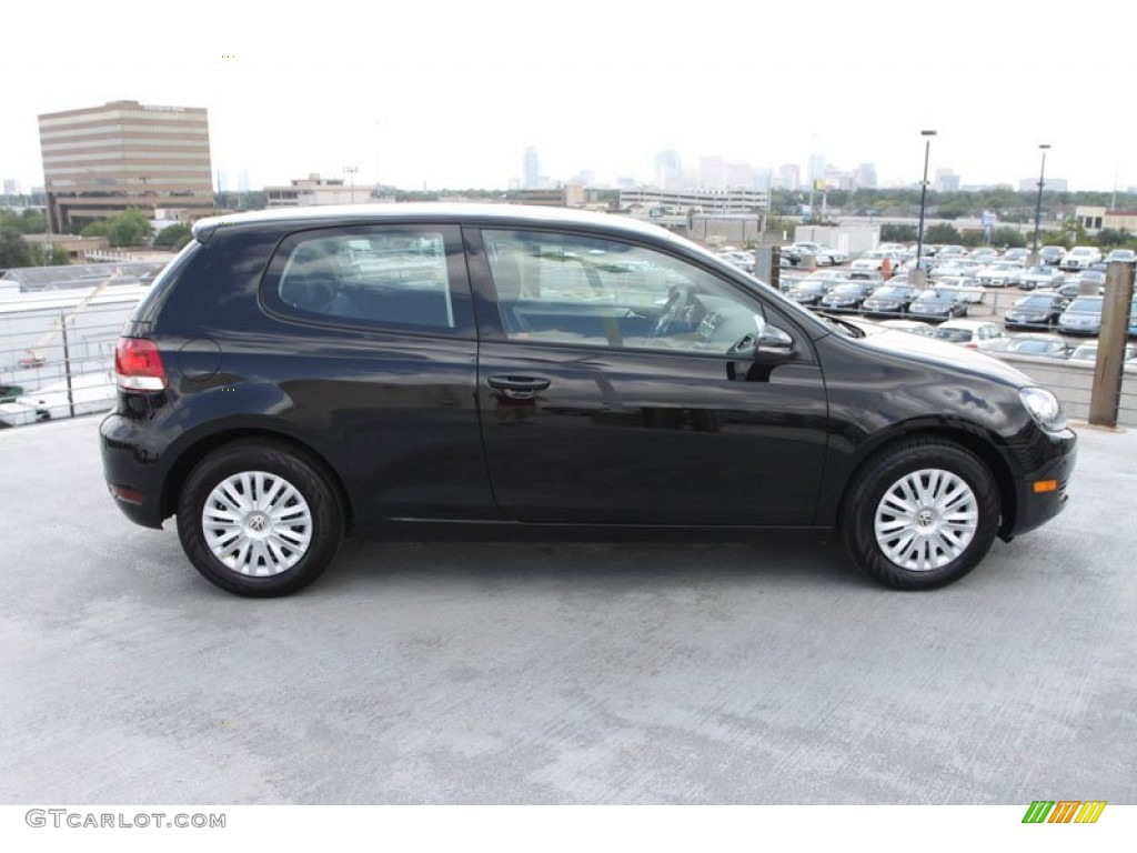 Black 2013 Volkswagen Golf 2 Door Exterior Photo #72016096
