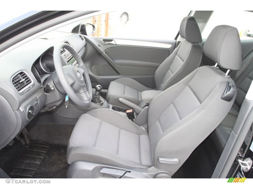 Titan Black Interior 2013 Volkswagen Golf 2 Door Photo #72016161