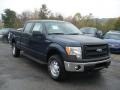 Blue Jeans Metallic 2013 Ford F150 XLT SuperCrew 4x4 Exterior