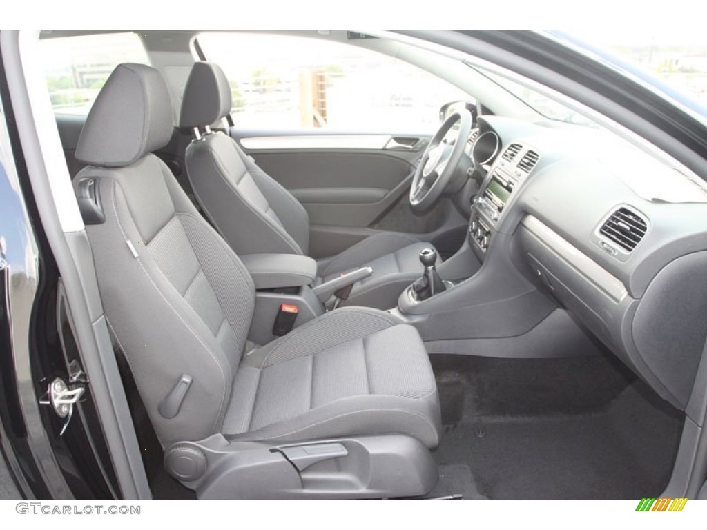 Titan Black Interior 2013 Volkswagen Golf 2 Door Photo #72016389