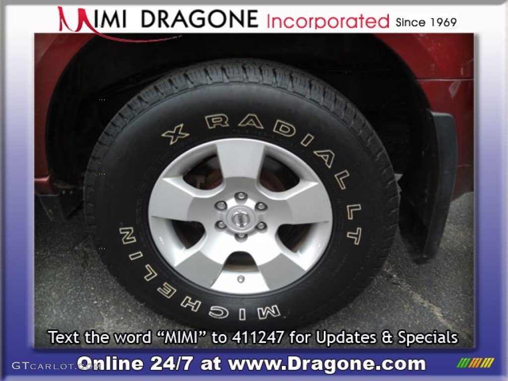 2007 Pathfinder S 4x4 - Red Brawn / Graphite photo #9