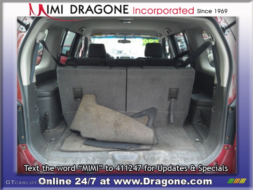 2007 Pathfinder S 4x4 - Red Brawn / Graphite photo #14