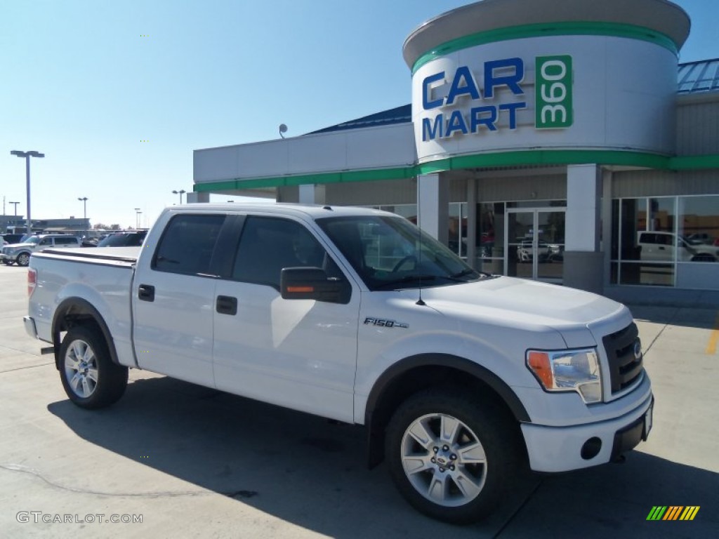 2010 F150 FX4 SuperCrew 4x4 - Oxford White / Black photo #1