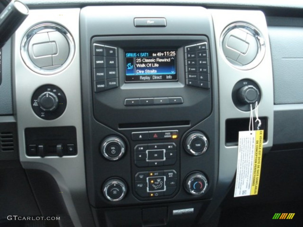 2013 F150 XLT SuperCab 4x4 - Sterling Gray Metallic / Steel Gray photo #16