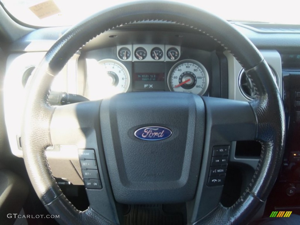 2010 F150 FX4 SuperCrew 4x4 - Oxford White / Black photo #12