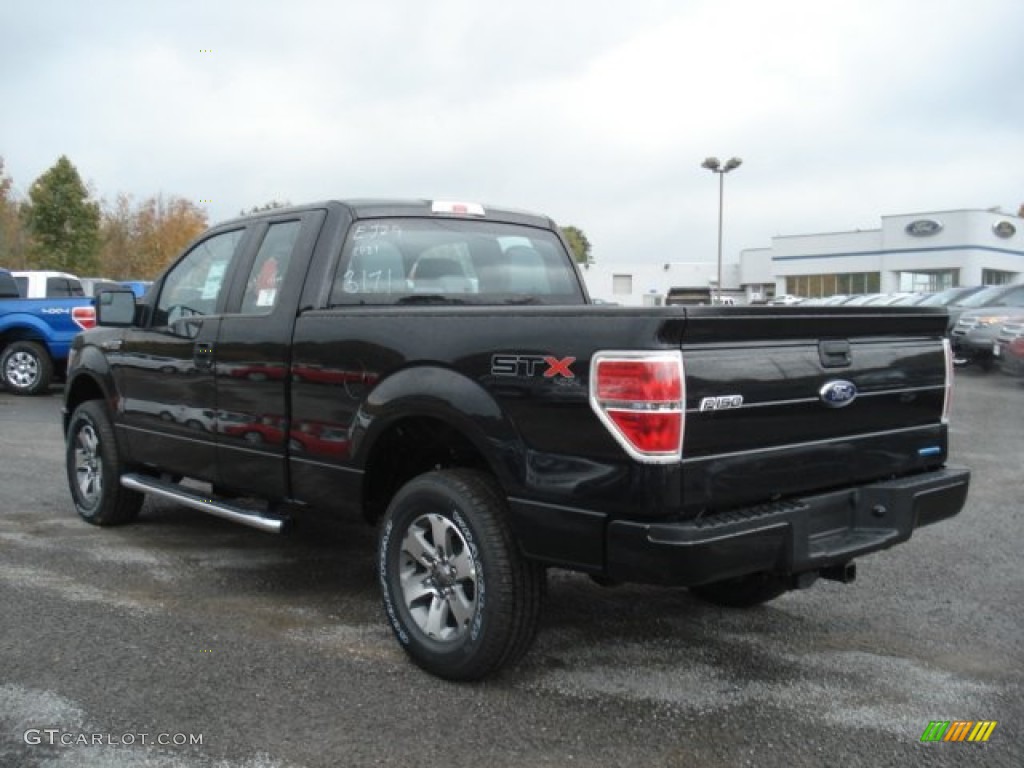 Tuxedo Black Metallic 2013 Ford F150 STX SuperCab 4x4 Exterior Photo #72017358