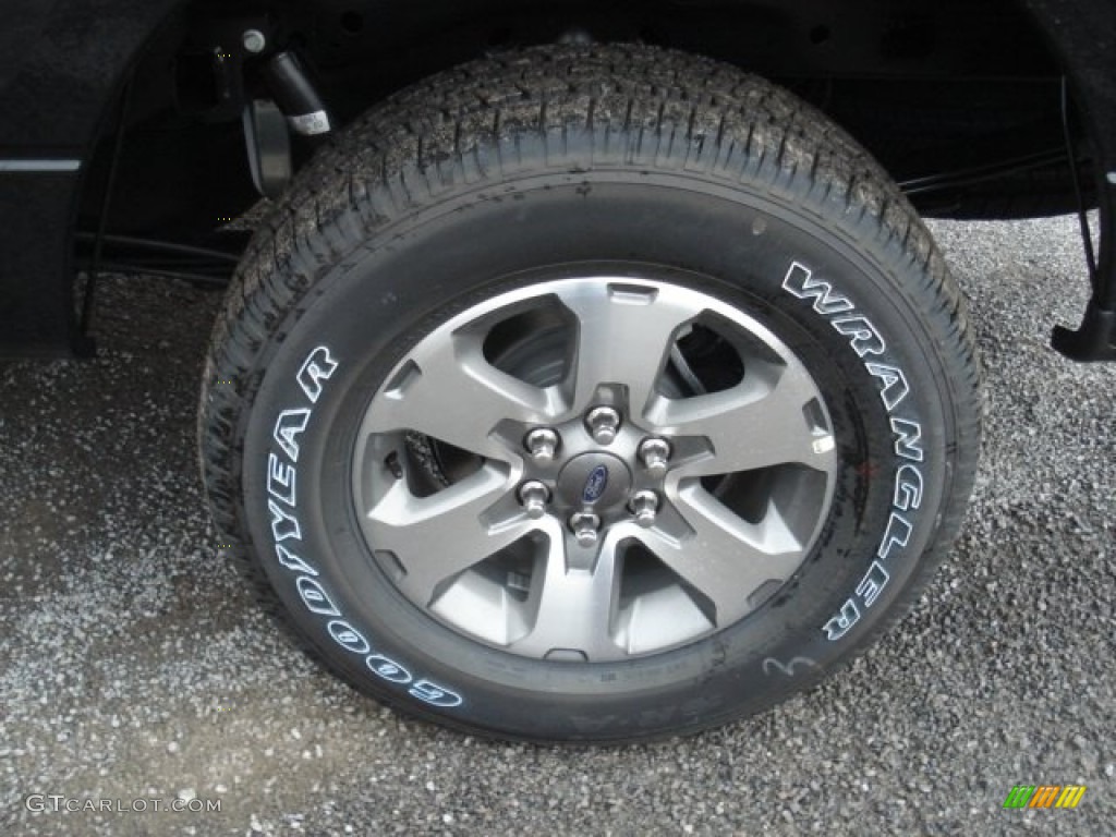 2013 Ford F150 STX SuperCab 4x4 Wheel Photo #72017429