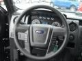 Steel Gray 2013 Ford F150 STX SuperCab 4x4 Steering Wheel
