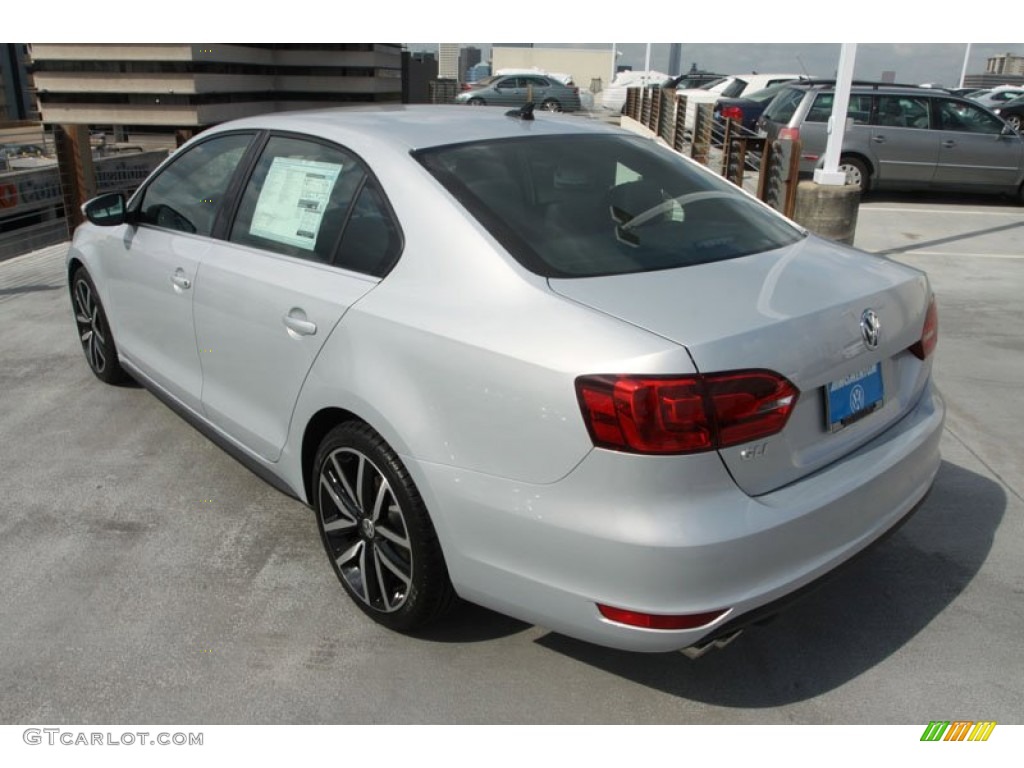 2013 Jetta GLI Autobahn - Frost Silver Metallic / Titan Black photo #6