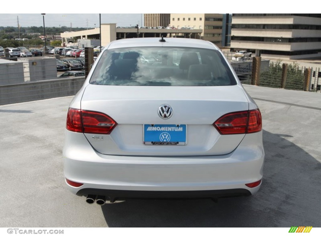 2013 Jetta GLI Autobahn - Frost Silver Metallic / Titan Black photo #7