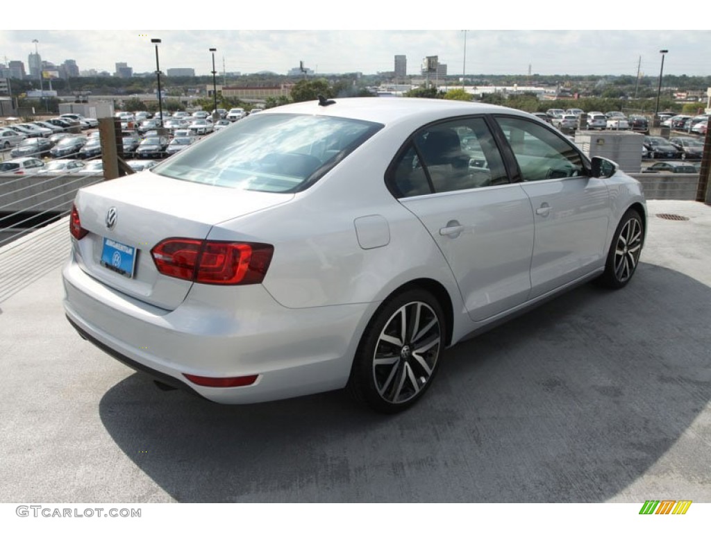 2013 Jetta GLI Autobahn - Frost Silver Metallic / Titan Black photo #8