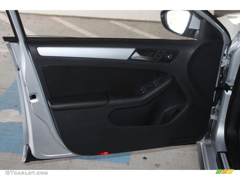 2013 Jetta GLI Autobahn - Frost Silver Metallic / Titan Black photo #10