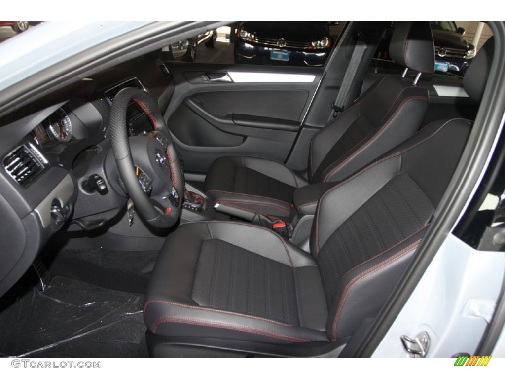 2013 Jetta GLI Autobahn - Frost Silver Metallic / Titan Black photo #12