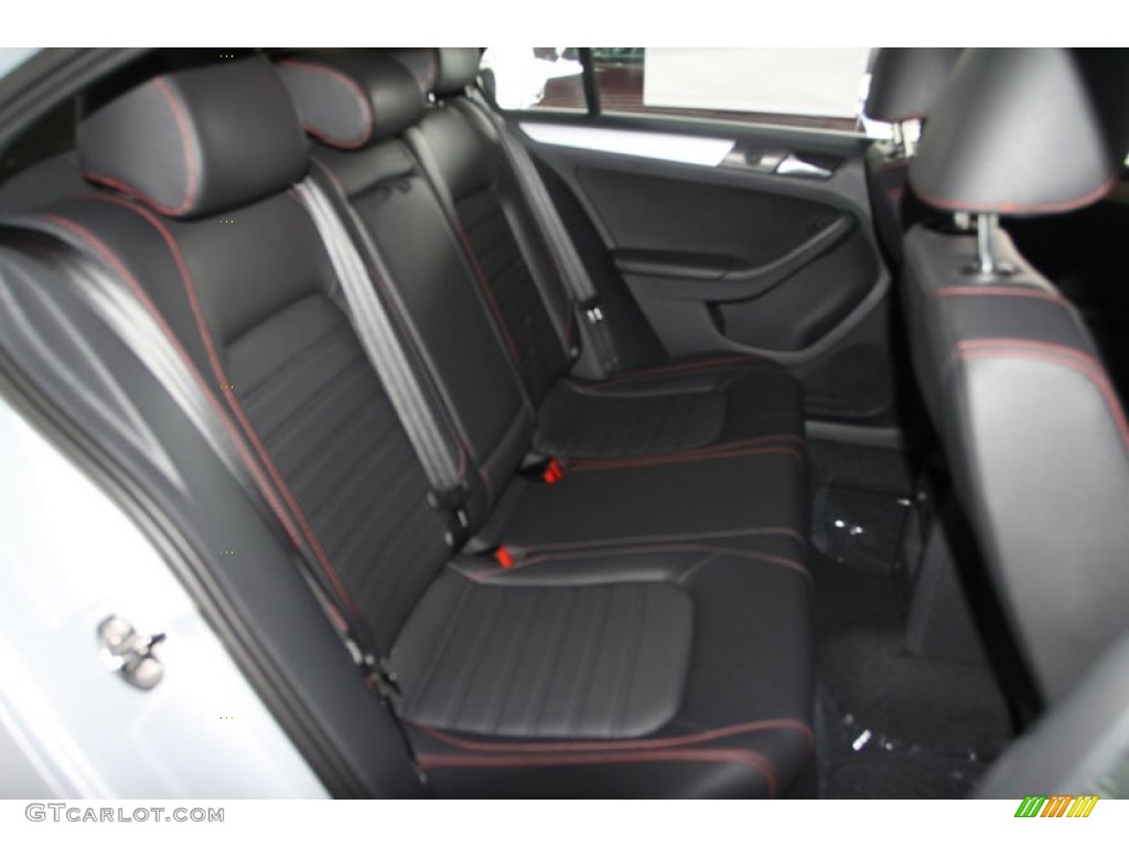 2013 Jetta GLI Autobahn - Frost Silver Metallic / Titan Black photo #22