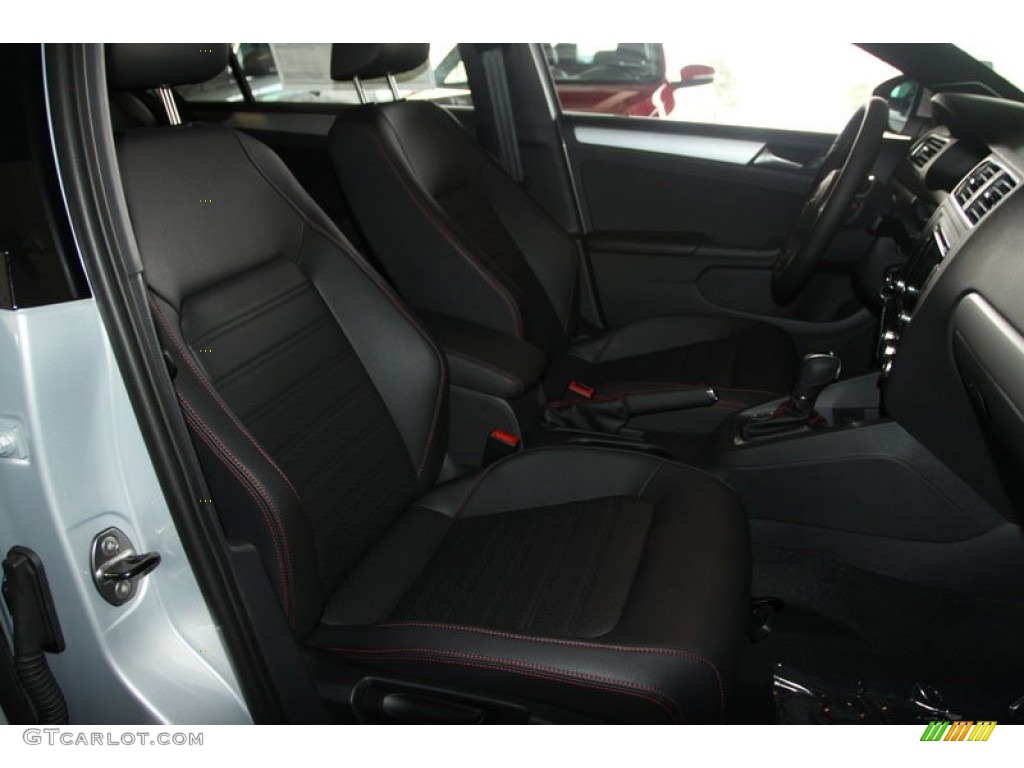 2013 Jetta GLI Autobahn - Frost Silver Metallic / Titan Black photo #24