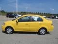 2010 Summer Yellow Chevrolet Aveo LT Sedan  photo #6