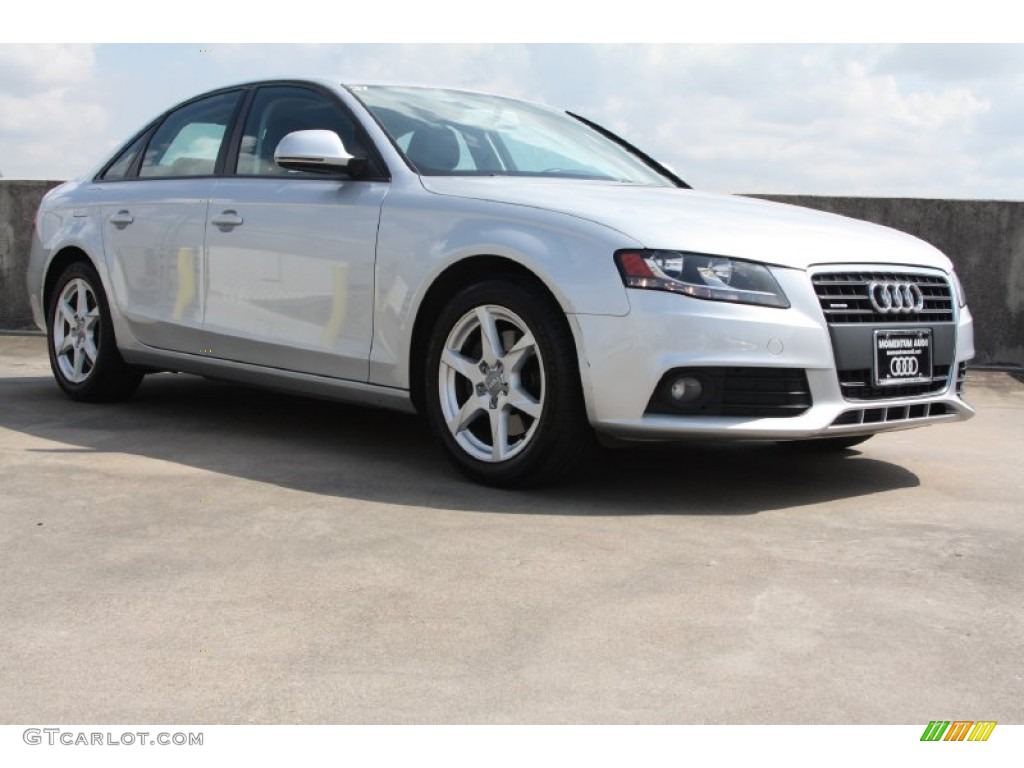 Ice Silver Metallic Audi A4