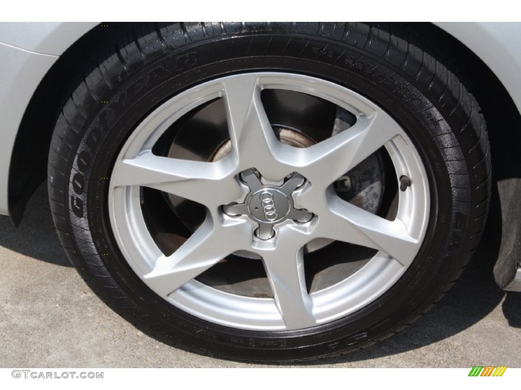 2009 A4 2.0T Premium quattro Sedan - Ice Silver Metallic / Black photo #4