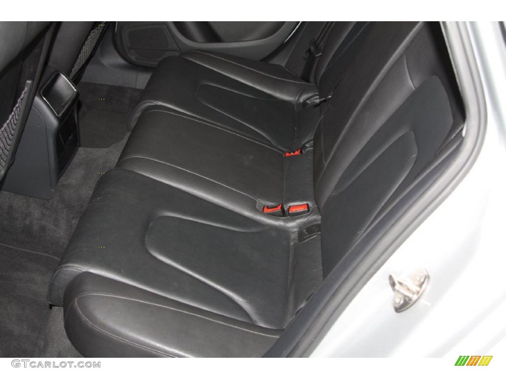 2009 A4 2.0T Premium quattro Sedan - Ice Silver Metallic / Black photo #12