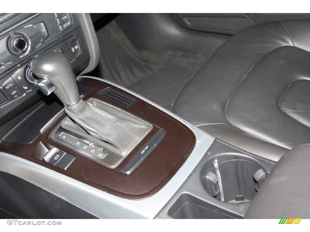 2009 A4 2.0T Premium quattro Sedan - Ice Silver Metallic / Black photo #14