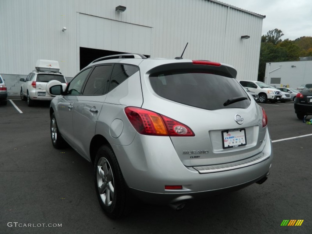 2010 Murano SL AWD - Brilliant Silver Metallic / Black photo #3