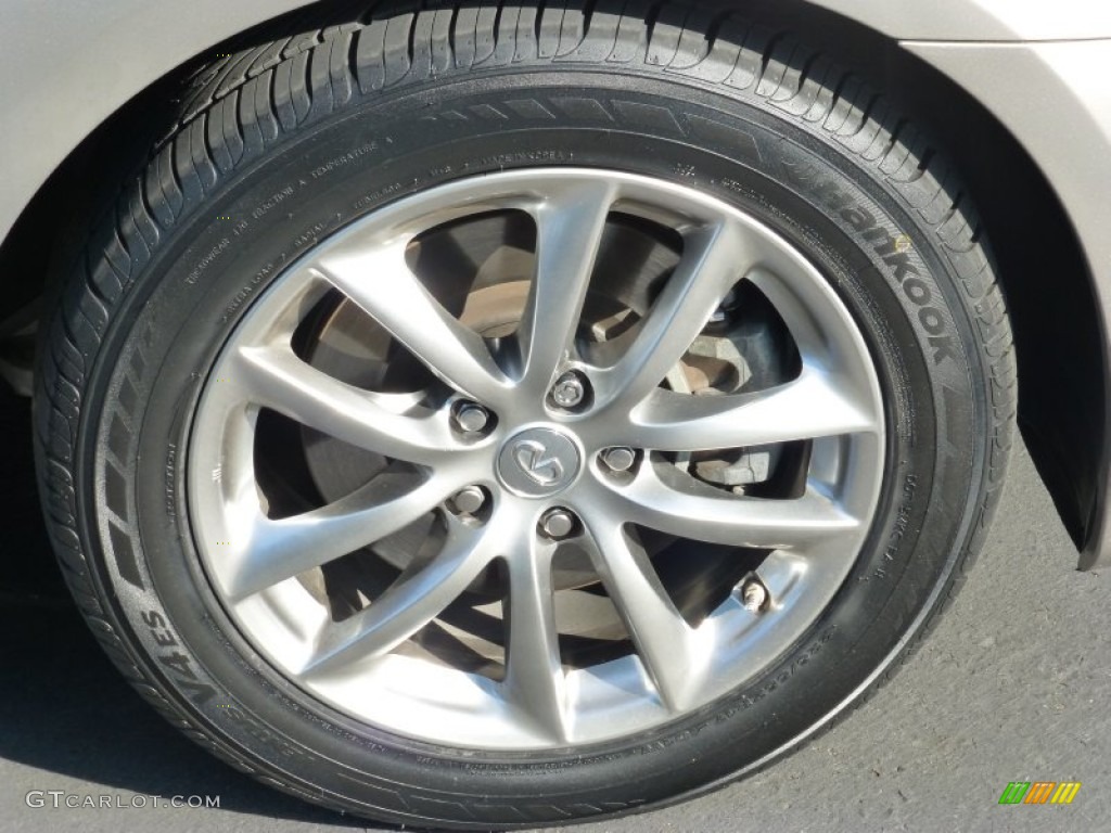 2009 G 37 Sedan - Sahara Sandstone / Wheat photo #11