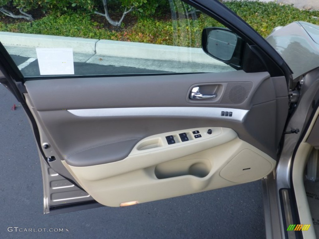 2009 G 37 Sedan - Sahara Sandstone / Wheat photo #13