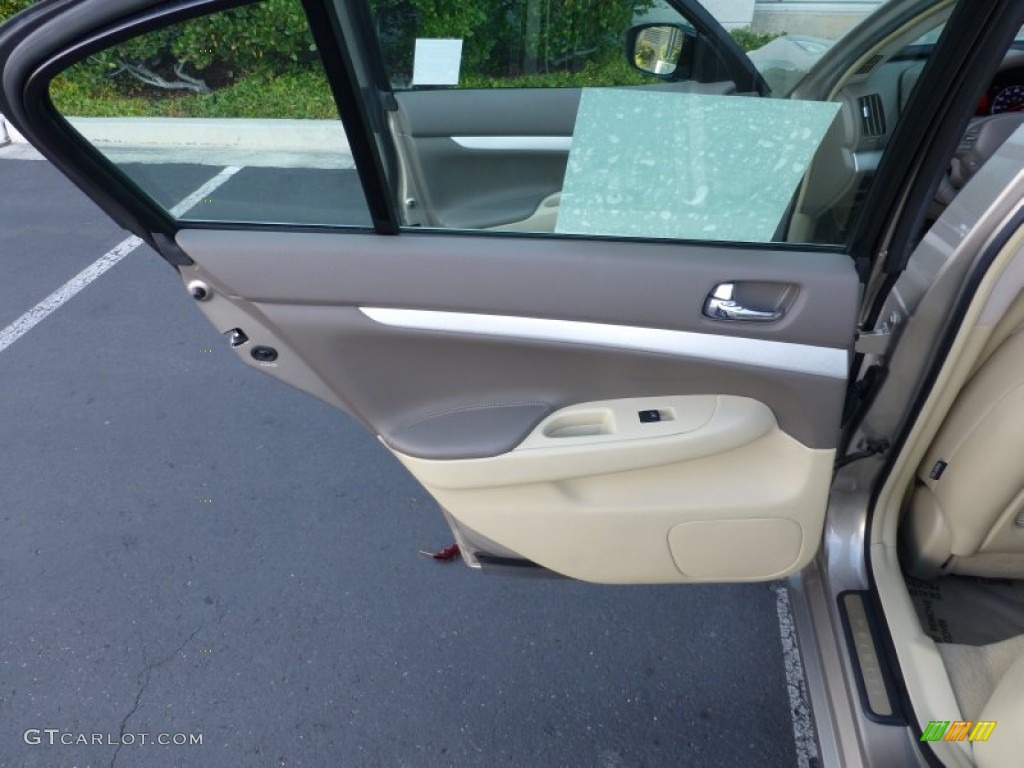 2009 G 37 Sedan - Sahara Sandstone / Wheat photo #15