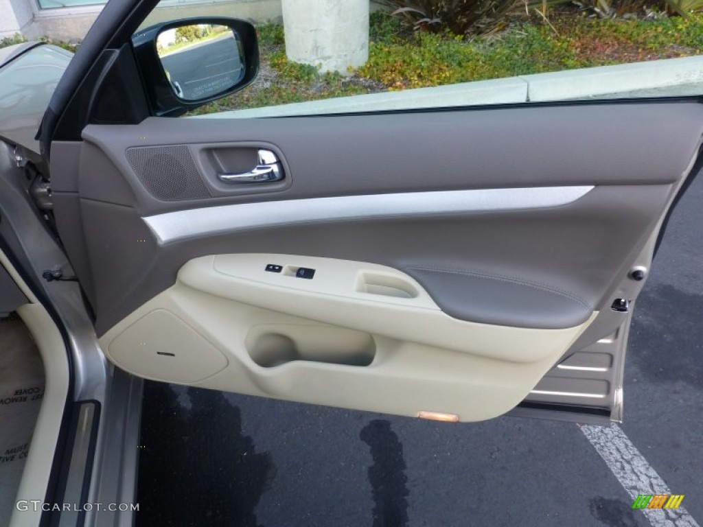 2009 G 37 Sedan - Sahara Sandstone / Wheat photo #20