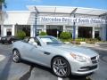 Iridium Silver Metallic - SLK 250 Roadster Photo No. 4