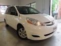 2010 Super White Toyota Sienna LE  photo #1