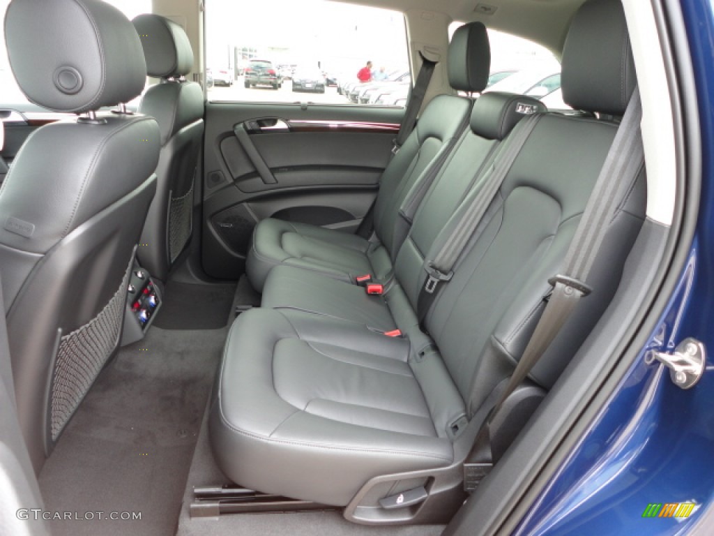 Black Interior 2013 Audi Q7 3.0 TFSI quattro Photo #72022981