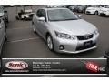 2011 Tungsten Pearl Lexus CT 200h Hybrid Premium  photo #1