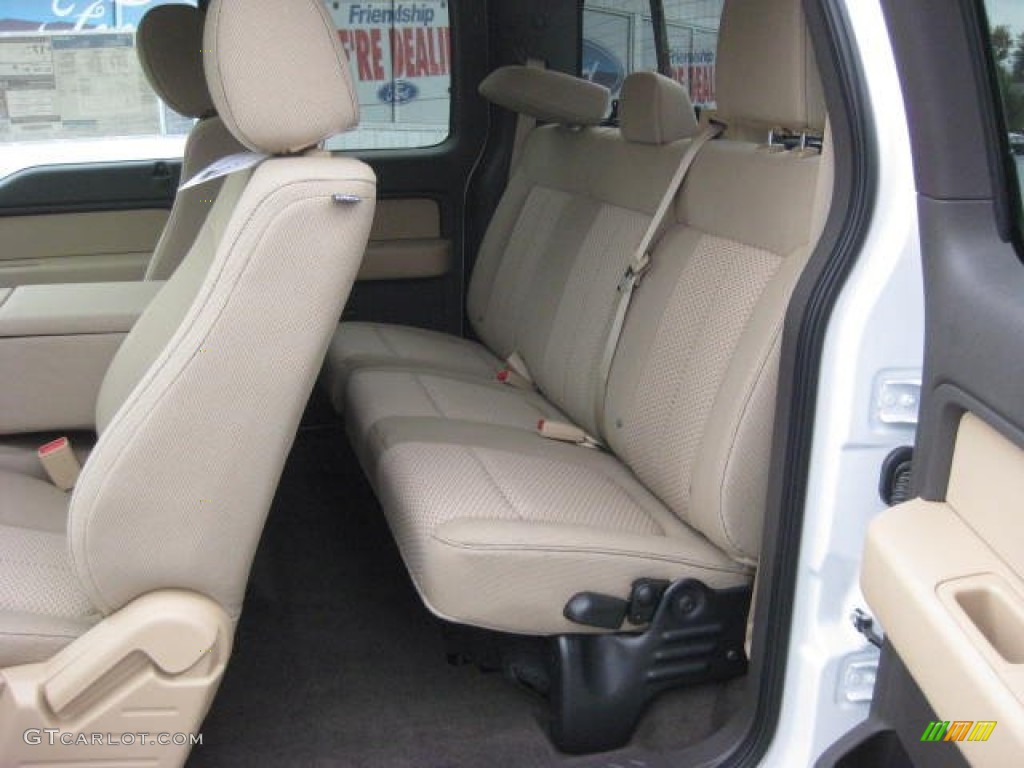 Adobe Interior 2013 Ford F150 XLT SuperCab 4x4 Photo #72023319