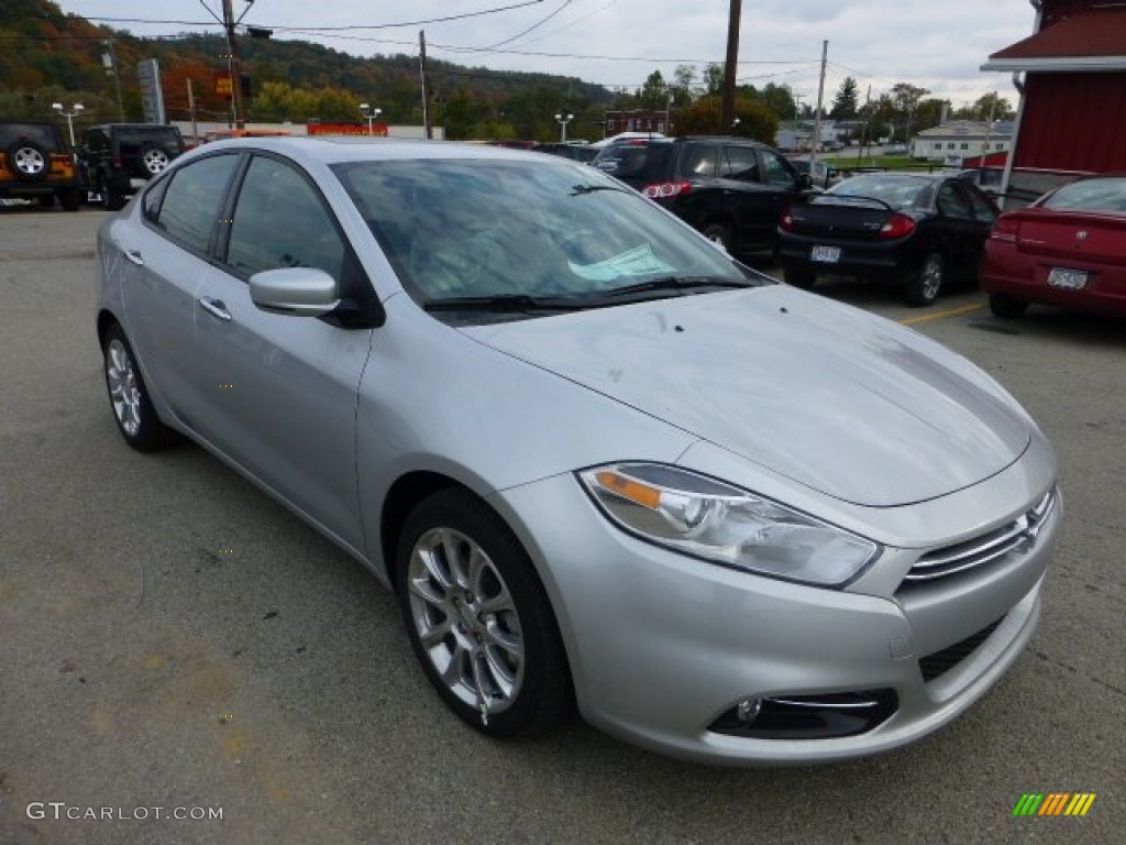 Bright Silver Metallic 2013 Dodge Dart Limited Exterior Photo #72023820