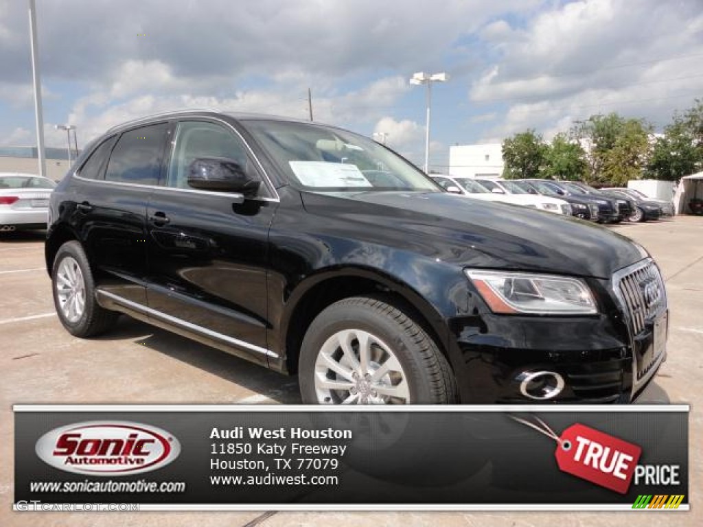 2013 Q5 2.0 TFSI quattro - Brilliant Black / Pistachio Beige photo #1