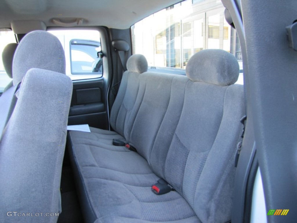 2004 Silverado 1500 LS Extended Cab 4x4 - Summit White / Dark Charcoal photo #11