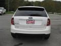 2013 White Platinum Tri-Coat Ford Edge SEL AWD  photo #7