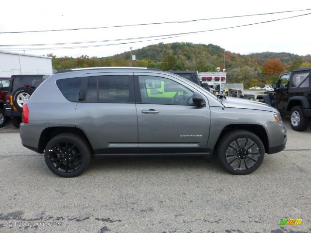 2012 Compass Altitude 4x4 - Mineral Gray Metallic / Dark Slate Gray photo #6