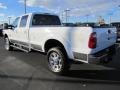 2011 Oxford White Ford F350 Super Duty Lariat Crew Cab 4x4  photo #3