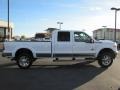 2011 Oxford White Ford F350 Super Duty Lariat Crew Cab 4x4  photo #7