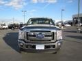 2011 Oxford White Ford F350 Super Duty Lariat Crew Cab 4x4  photo #9