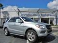 Iridium Silver Metallic - ML 350 4Matic Photo No. 1