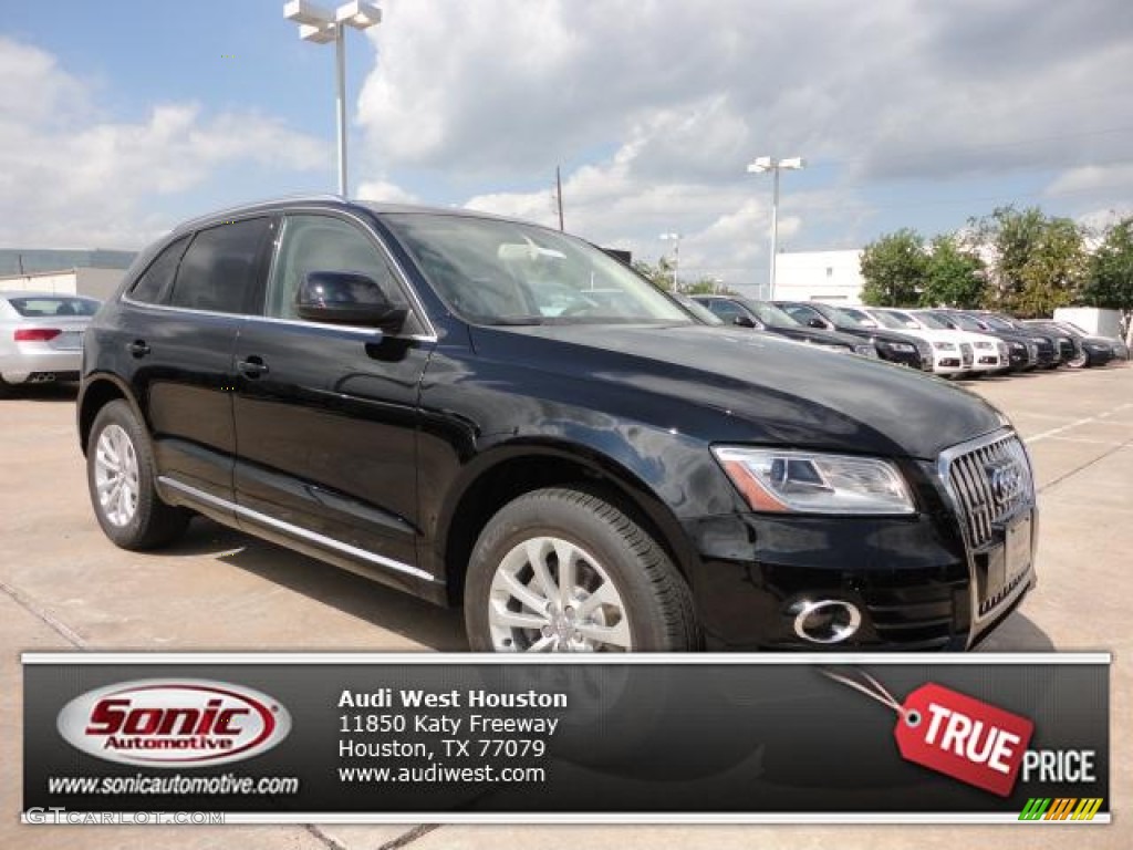 2013 Q5 2.0 TFSI quattro - Brilliant Black / Pistachio Beige photo #1